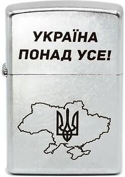 Фото Zippo 207P Street Chrome Україна понад усе