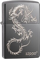 Фото Zippo 150 Brushed Chrome Chinese Dragon Design (49030)