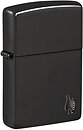 Фото Zippo Armor High Polish Black Flame Design (46402)