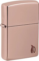 Фото Zippo Armor High Polish Rose Gold Flame Design (46401)