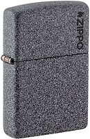 Фото Zippo Classic Iron Stone Zippo Logo (211 ZL)