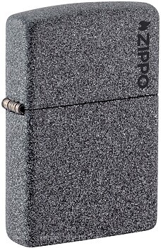 Фото Zippo Classic Iron Stone Zippo Logo (211 ZL)