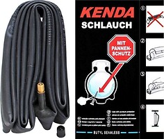 Фото Kenda 26x1.75-2.125 A/V 32 mm з антипрокольною рідиною (O-D-0036)