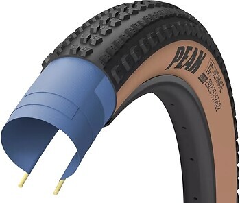 Фото GoodYear Peak 29x2.25 (57-622) Tubeless Complete Folding Black/Tan