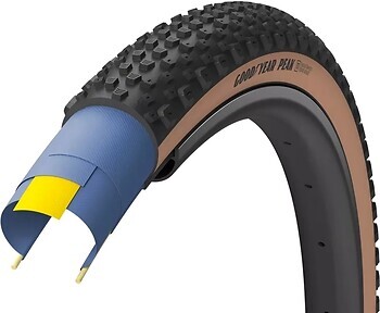 Фото GoodYear Peak Ultimate 28x1.7 (45-622) Tubeless Complete Black/Tan