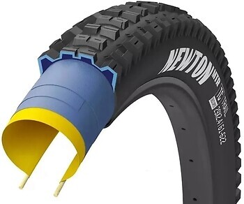 Фото GoodYear Newton MTR Trail 27.5x2.4 (61-584) Tubeless Complete Black