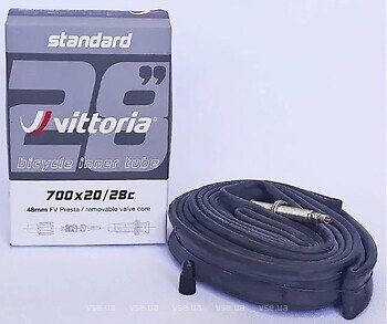 Фото Vittoria Road Standard 700x20-28c FV RVC 60mm