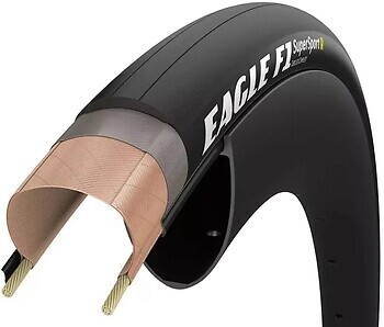 Фото GoodYear Eagle F1 SuperSport 700x28C (28-622) R Tubeless Complete Folding Black (TIR-89-98)