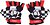 Фото Globber Toddler Printed Gloves Red Racing