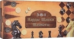 Фото Bambi (Metr+) Шахматы 3в1 (162)