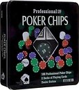 Фото Johnshen Sports Покерный набор на 100 фишек с номиналом (IG-2033)