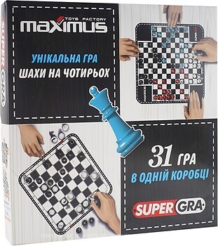 Фото Maximus Шахи 2в1 (5475)