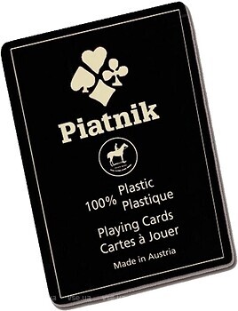 Фото Piatnik Bridge 100% Plastic Cards (136429)