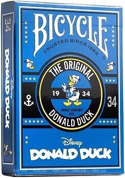 Фото USPCC Bicycle Disney Classic Donald Duck Inspired