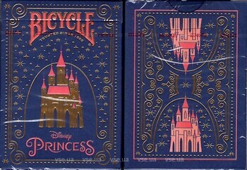 Фото USPCC Bicycle Disney Princess Inspired Navy