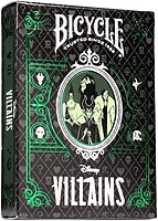 Фото USPCC Bicycle Disney Villains Inspired Green