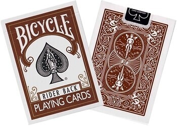 Фото USPCC Bicycle Rider Back Brown