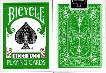 Фото USPCC Bicycle Rider Back Green