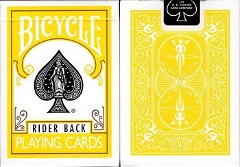 Фото USPCC Bicycle Rider Back Yellow