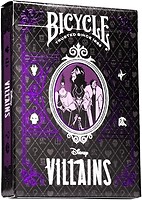 Фото USPCC Bicycle Disney Villains Inspired Purple