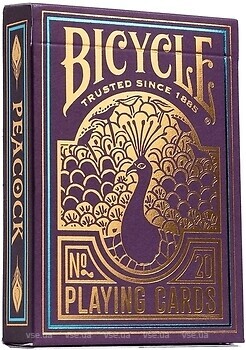 Фото USPCC Bicycle Purple Peacock