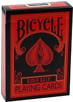 Фото USPCC Bicycle Reverse Red & Black