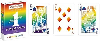 Фото Winning Moves Rainbow Deck Waddingtons №1 (WM00756-EN1-12)