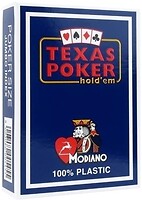 Фото Modiano Texas Poker 100% Plastic 2 Jumbo Index