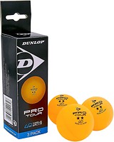 Фото Dunlop Набор мячей Pro Tour 2-Star MT-679174 оранжевые 3 шт.