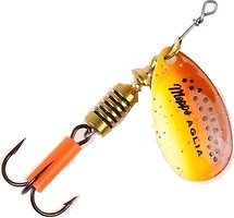 Фото Mepps Aglia №2 4.5g Fluo Micropigments Brown Trout (30144 002)
