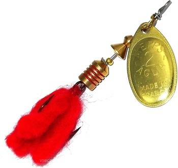 Фото Mepps Aglia Pompon №2 4.5g Gold (30119 002)