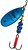 Фото Mepps Aglia Platinum №4 9g Blue (30122 904)