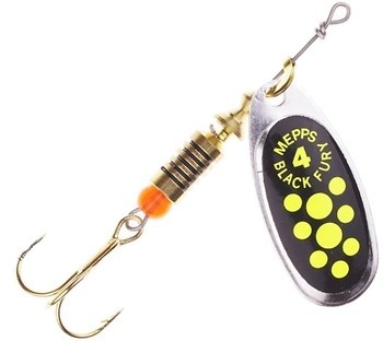 Фото Mepps Black Fury №4 8g Silver/Chartreuse (30428 004)