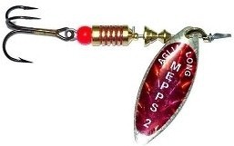 Фото Mepps Aglia Long №2 7g Redbow Silver (30225 002)