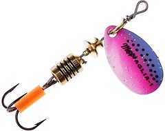 Фото Mepps Aglia №1 3.5g Fluo Micropigments Rainbow Trout (30244 001)