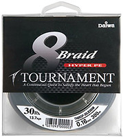 Фото Daiwa Tournament 8 Braid Chartreuse (0.14mm 135m 10.8kg)