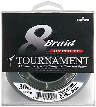 Фото Daiwa Tournament 8 Braid Chartreuse (0.12mm 135m 8.9kg)