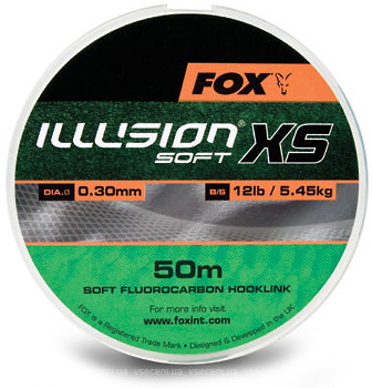 Фото Fox Illusion Soft XS (0.35mm 50m 6.8kg)