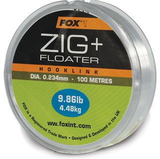 Фото Fox Zig & Floater Hooklink Clear (0.28mm 100m 6.8kg)