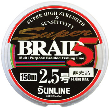 Фото Sunline Super Braid 5 (0.128mm 200m 4kg)