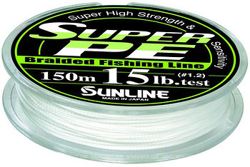 Фото Sunline Super PE white (0.37mm 150m 22.7kg) 16580166