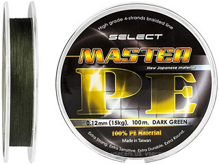 Фото Select Master PE Dark Green (0.08mm 150m 11kg)