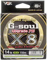 Фото YGK G-Soul X8 Upgrade (0.205mm 150m 13.6kg)