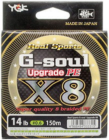 Фото YGK G-Soul X8 Upgrade (0.205mm 150m 13.6kg)