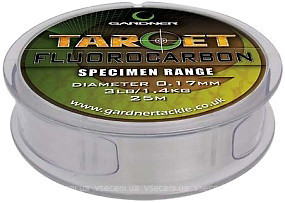Фото Gardner Target Fluorocarbon (0.25mm 25m 3.6kg)