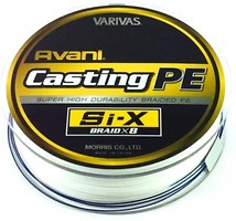 Фото Varivas Avani Casting PE Si-X №5 (0.37mm 300m 36.3kg)