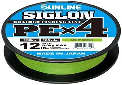 Фото Sunline Siglon PE x4 Light Green (0.108mm 150m 2.9kg) 16580902