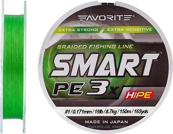 Фото Favorite Smart PE 3x L. Green (0.171mm 150m 8.7kg)