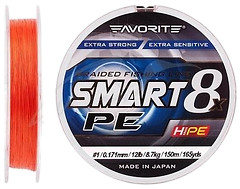 Фото Favorite Smart PE 8x Red Orange (0.171mm 150m 8.7kg)