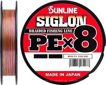 Фото Sunline Siglon PE x8 Multicolor (0.108mm 150m 2.9kg)